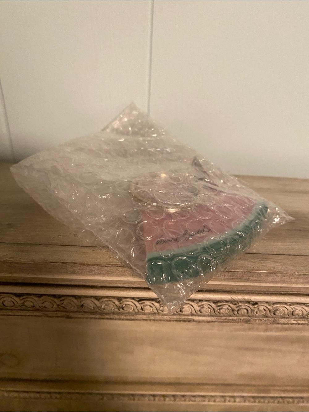 NWT Henri Bendel Watermelon Slice Keychain - Picture 4 of 4
